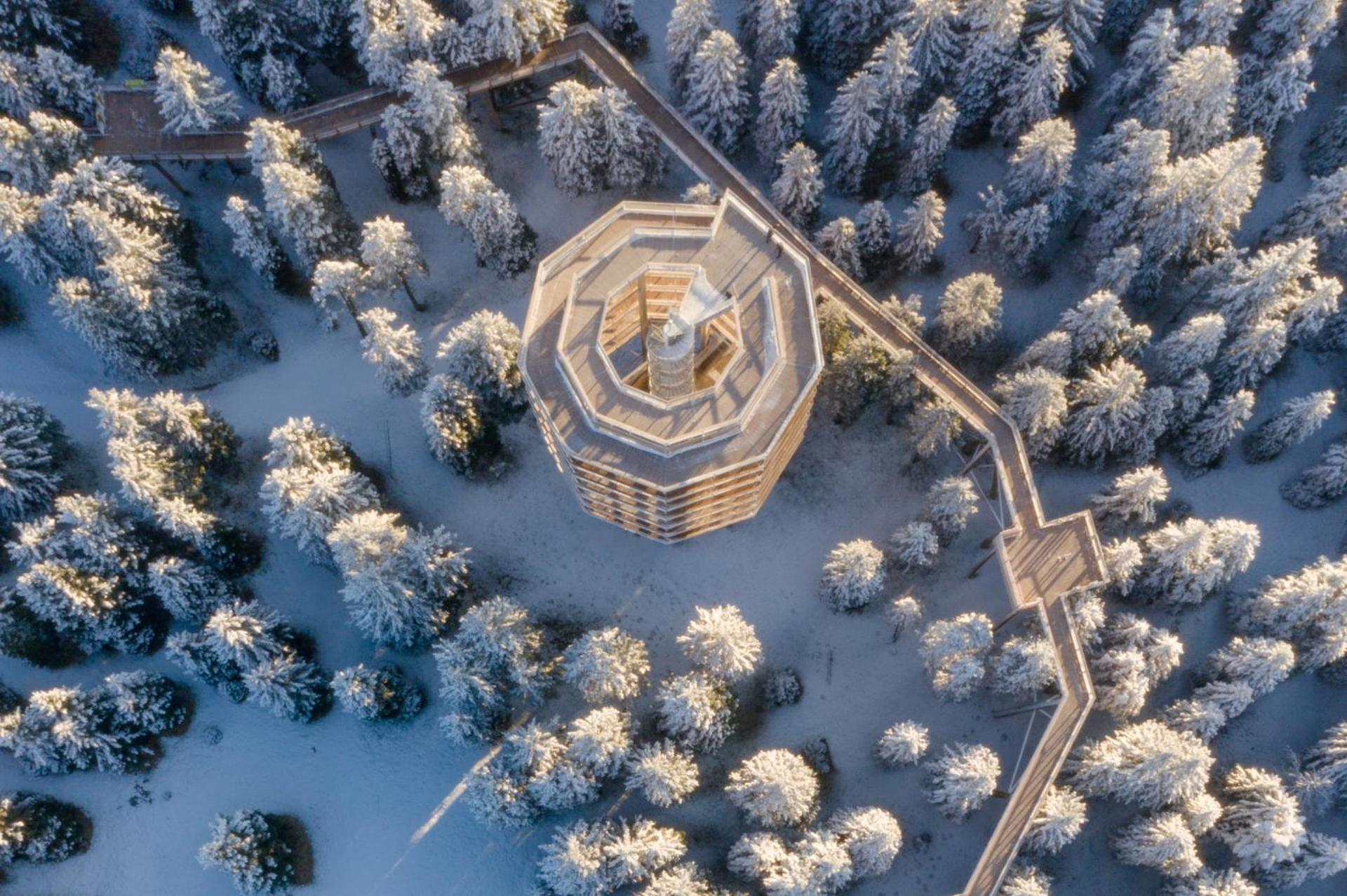 Pohorje Village Wellbeing Resort - Wellness & Spa Hotel Bolfenk ماريبور المظهر الخارجي الصورة